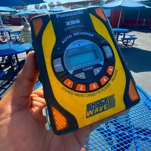 1990’s portable cassette player/radio